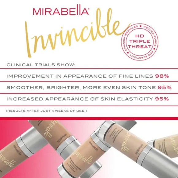 Invincible ANTI-AGING HD Triple Threat foundation Various Shades - Picture 3 of 4